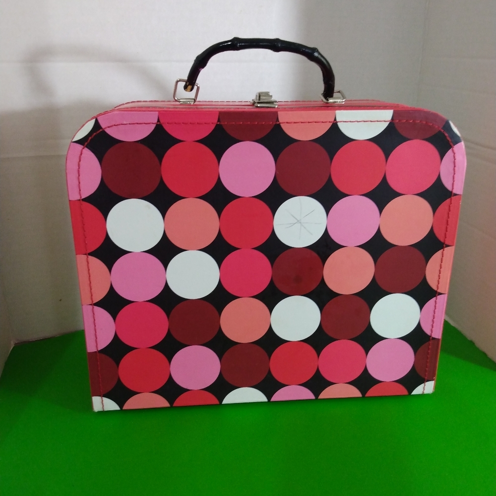 Punch Studio Fushsia multi Mini Suitcase